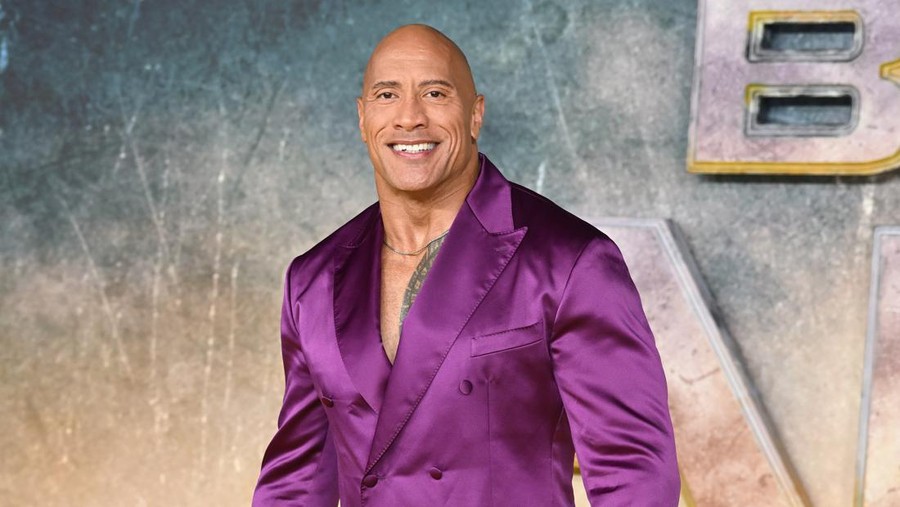 LONDON, ENGLAND - OCTOBER 18: Dwayne Johnson attends the UK Premiere of 
