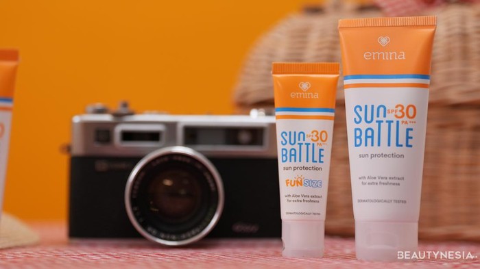 BeauPicks: Emina Sun Battle SPF 30 PA+++, Sunscreen Ringan dan Anti-Kusam yang Siap Melindungi Kulit