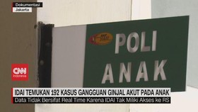 VIDEO: IDAI Temukan 192 Kasus Gangguan Ginjal Akut Pada Anak