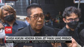 VIDEO: Kuasa Hukum: Brigjen Hendra Sewa Jet Pakai Uang Pribadi