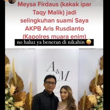 Foto Kapolres Muara Enim yang Diduga Digugat Istri Sah usai Nikahi Ipar Taqy Malik