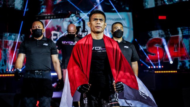 Eko Roni Saputra mendatang akan membuka main card ONE 162 yang tayang live dari Axiata Arena di Kuala Lumpur, Malaysia, pada Jumat (21/10) malam nanti.