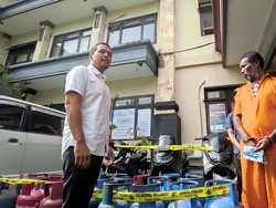 Pengoplos Elpiji Subsidi Dibekuk di Ubud, Mobil-Tabung Gas Disita
