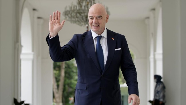 Presiden FIFA Gianni Infantino berharap Rusia dan Ukraina bersepakat untuk gencatan senjata selama berlangsungnya Piala Dunia 2022.