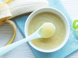 Resep Pure Pisang MPASI 6 Bulan, Makanan Lunak Pertama