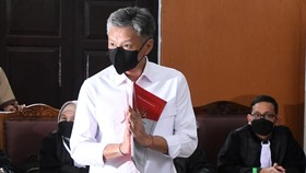 FOTO: Sidang Perdana Brigjen Hendra Kurniawan di PN Jaksel