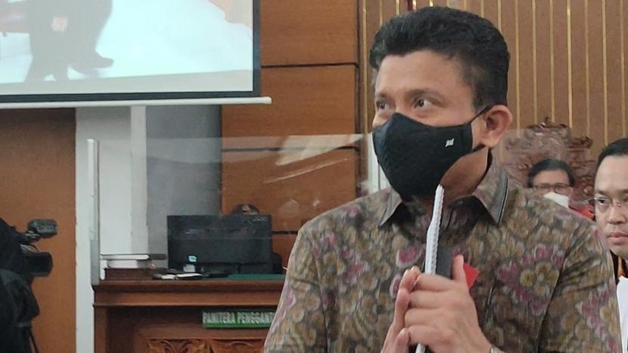 Ferdy Sambo di sidang (Wilda-detikcom) Ferdy Sambo di sidang (Wilda-detikcom)