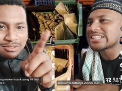 Makan di Angkringan Habis Rp 20 Ribu, TikToker Papua Ini Tercengang!