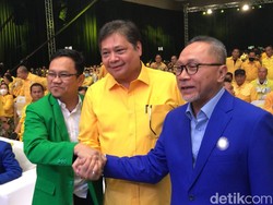 Tanpa Mardiono, Airlangga dan Zulhas Hadiri Pemantapan Visi Misi KIB