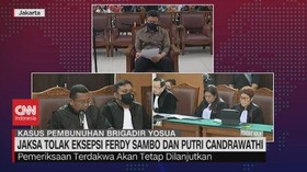 VIDEO: Jaksa Tolak Eksepsi Ferdy Sambo Dan Putri Candrawathi