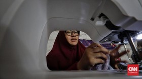 FOTO: Berlatih Kerajinan Tangan di Jakpreneur