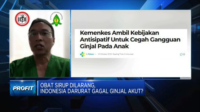 Waspada! Ini Gejala Gagal Ginjal Akut Pada Anak