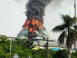Heru Budi Ungkap Penyebab Kebakaran Kubah Masjid Islamic Center