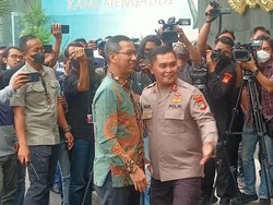 Pj Gubernur DKI Heru Budi Temui Kapolda Metro, Bahas Apa?