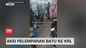 VIDEO: Polisi Buru Pelaku Pelemparan ke KRL dan Jalan Tol
