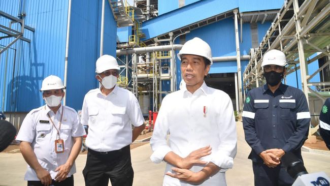 Turun Gunung! Jokowi Pantau Smelter Tembaga Milik Grup Medco