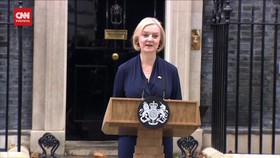 VIDEO: Pidato Lengkap Liz Truss Mengundurkan Diri sebagai PM Inggris