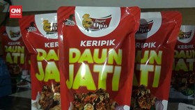 VIDEO: Keripik Daun Jati, Selain Renyah Dan Gurih Juga Bikin Cuan
