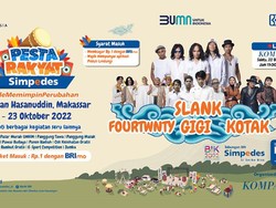Pesta Rakyat Simpedes Sambangi Makassar, Ada Penampilan Slank-Gigi!