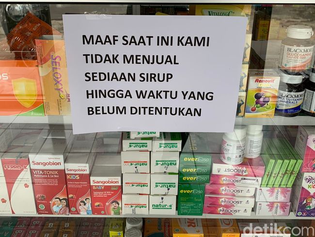 Obat Sirop Anak yang Mengandung Cemaran Etilen Glikol (EG), Diduga Jadi