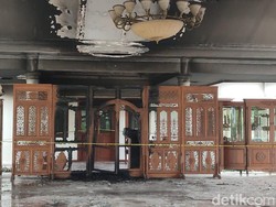 Misteri Korek Api dan Sepatu di Pendopo Walkot Banjar yang Terbakar