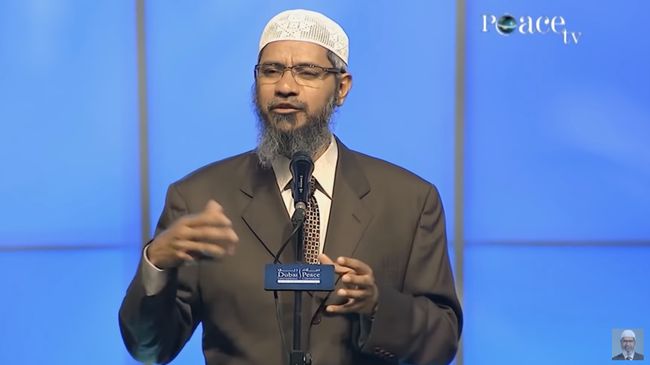 Jadi Pendakwah Kondang Dunia, Zakir Naik Bahas Tarif Ceramah