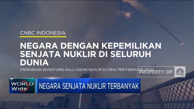 Daftar Terbaru Negara Dengan Senjata Nuklir Terbanyak Dunia!