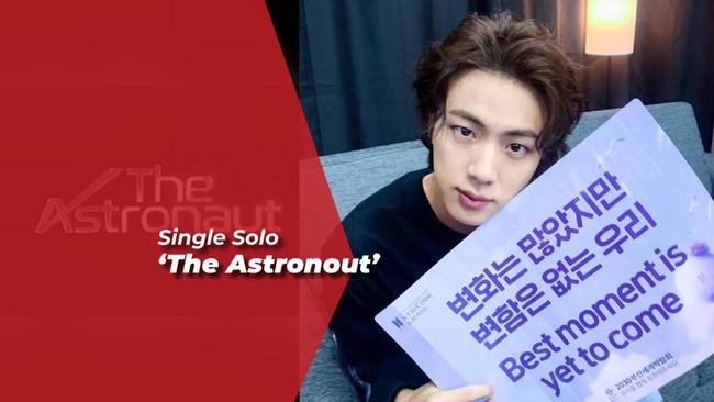 Nggak Tanggung-tanggung, Jin BTS Kolab dengan Coldplay di Debut Solo