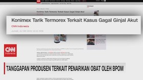 VIDEO: Konimex Tanggapi Penarikan Obat Sirop