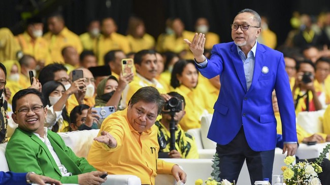 Pimpinan partai tergabung dalam KIB sepakat melanjutkan koalisinya meski salah satu anggota, yakni PPP telah memutuskan mendukung Ganjar sebagai capres.