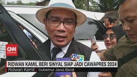 VIDEO: Ridwan Kamil Beri Sinyal Siap Jadi Cawapres 2024
