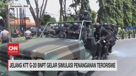 VIDEO: Simulasi Penanganan Aksi Terorisme Jelang KTT G20