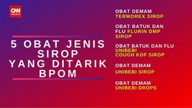 VIDEO: Ini 5 Obat Jenis Sirop yang Ditarik BPOM