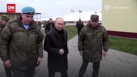 VIDEO: Putin Kunjungi Tempat Latihan Tentara Cadangan