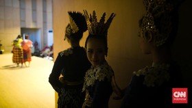 FOTO: Dibalik Panggung Drama Musikal Bestari