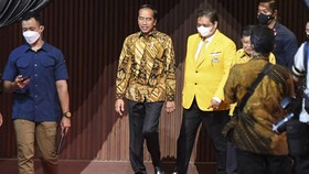 Idrus Marham Bicara Kans Jokowi Gabung Golkar di Munas