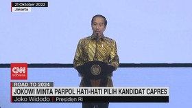 VIDEO: Jokowi Minta Parpol Hati-Hati Pilih Kandidat Capres