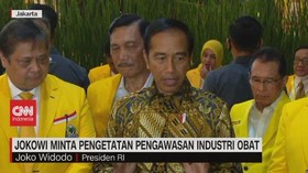 VIDEO: Jokowi Minta Pengetatan Pengawasan Industri Obat