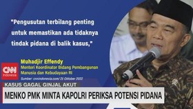 VIDEO; Menko PMK Minta Kapolri Periksa Potensi Pidana