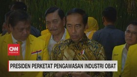 VIDEO: Presiden Perketat Pengawasan Industri Obat