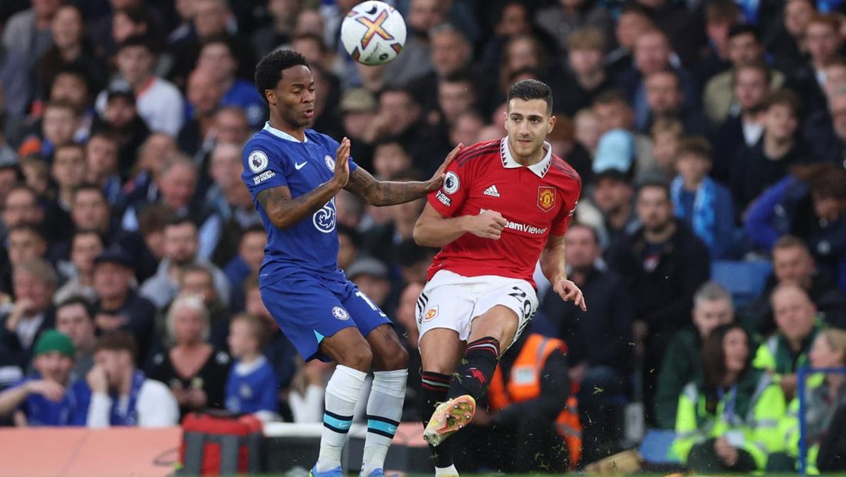FOTO: Sengit Chelsea vs MU, Panas di Menit Akhir