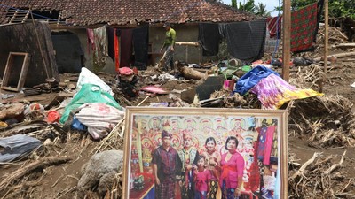 FOTO: Dampak Banjir Bandang di Jembrana Bali