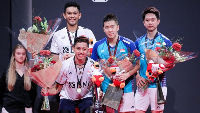 Dua andalan Indonesia yang merupakan finalis Denmark Open 2022, Fajar/Rian dan Kevin/Marcus, akan mengawali laga di French Open 2022 pada hari ini.