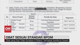 VIDEO: Hasil Uji Laboratorium BPOM