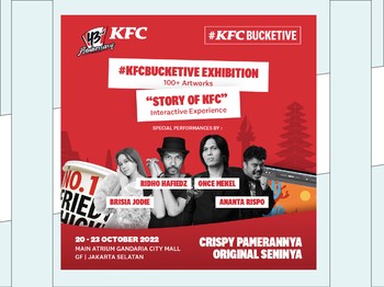 #KFCBucketive, Ajang Kolaborasi Ulang Tahun KFC Indonesia