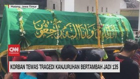 VIDEO: Korban Tewas Tragedi Kanjuruhan Bertambah Jadi 135