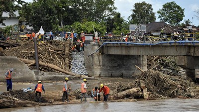 Bencana Banjir Bandang Terjang Daerah di Indonesia Sepekan Terakhir
