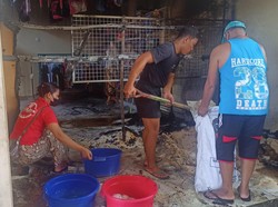 Tak Matikan Api Dupa, Toko di Karangasem Terbakar-1 Ton Beras Hangus