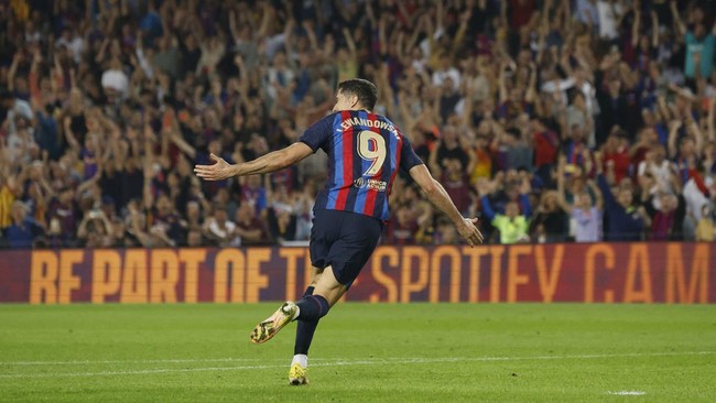 Barcelona mengemas kemenangan besar atas Athletic Bilbao pada pekan ke-11 La Liga Spanyol di Stadion Camp Nou, Senin (24/10) dini hari.