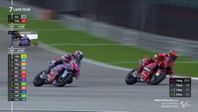 VIDEO: Duel Sengit Bagnaia vs Bastianini di MotoGP Malaysia